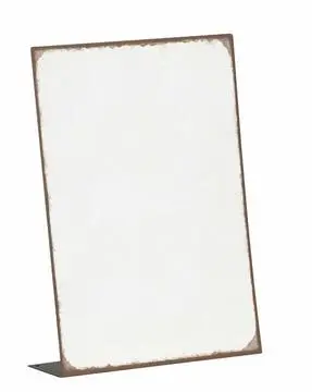 Magnetboard m/fod, hvid, 35x25x0,7 cm