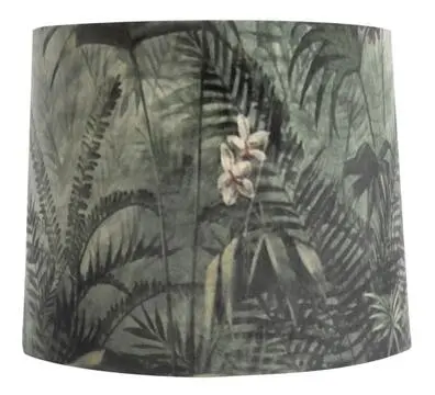 Lamp skærm Shade-Jungle-Green, D30xH25 cm