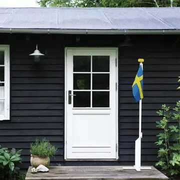 Flagstang med Svensk flag 180 cm