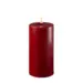 Bordeaux Røde Bloklys 7,5 * 15 cm Deluxe Homeart