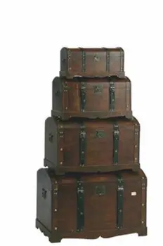 Kufferter sæt af 4