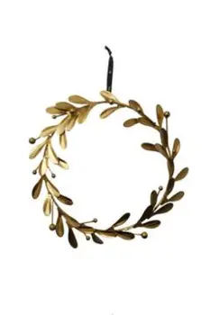 Christmas Mistletoe Gold